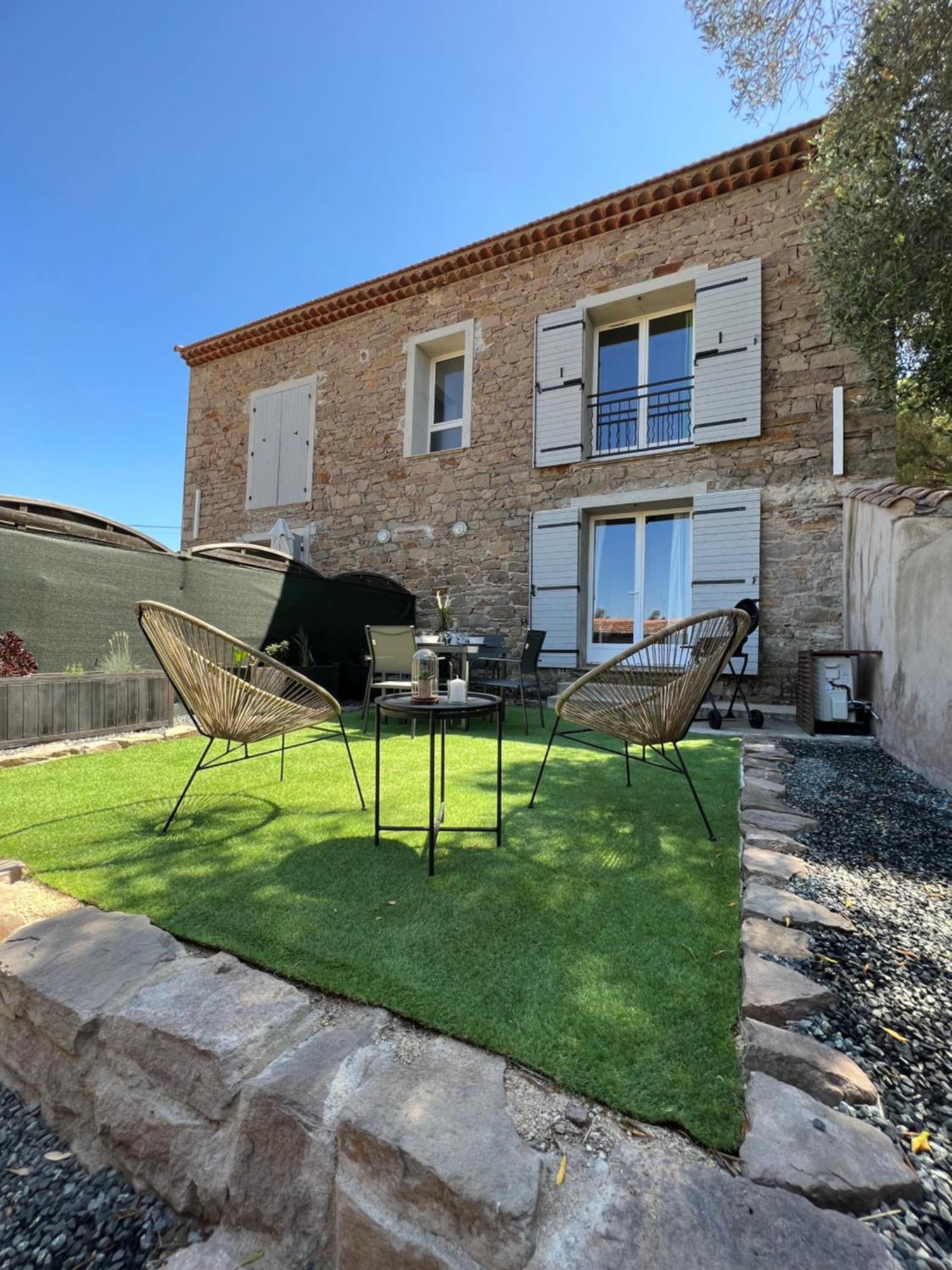 La Bastide Saint Pierre T2 - Jardin Apartment Roquebrune-sur Argens Bagian luar foto