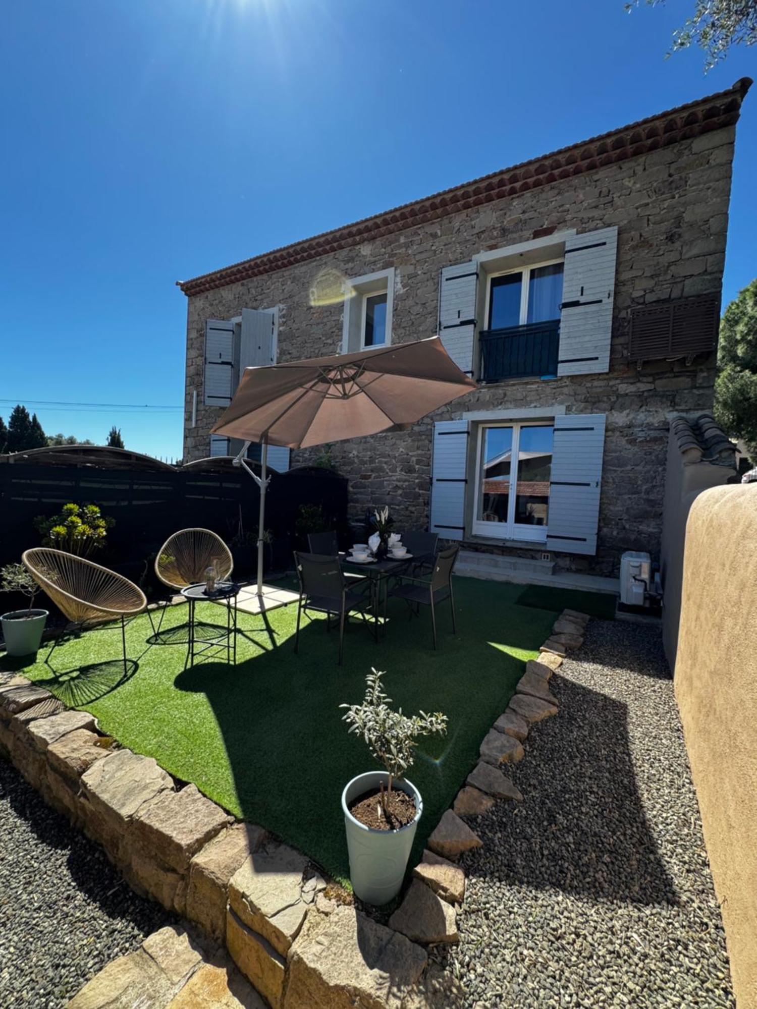 La Bastide Saint Pierre T2 - Jardin Apartment Roquebrune-sur Argens Bagian luar foto